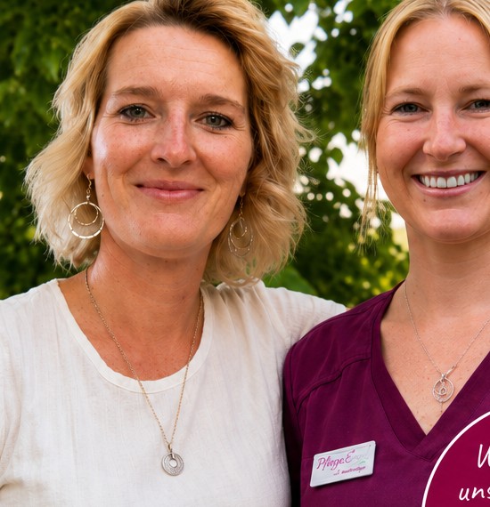 Jessica Hielscher und Laura Ertelt, Geschäftsführerinnen von PflegeEngel